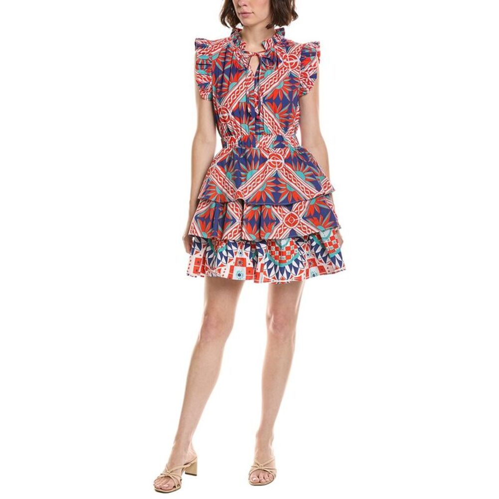 Ro's Garden Womens  Bimba Short Dress, Red